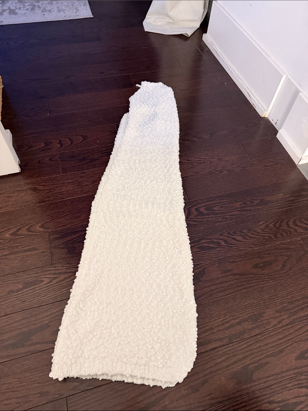 PrettyLittleThing White Midi Dress Open Back